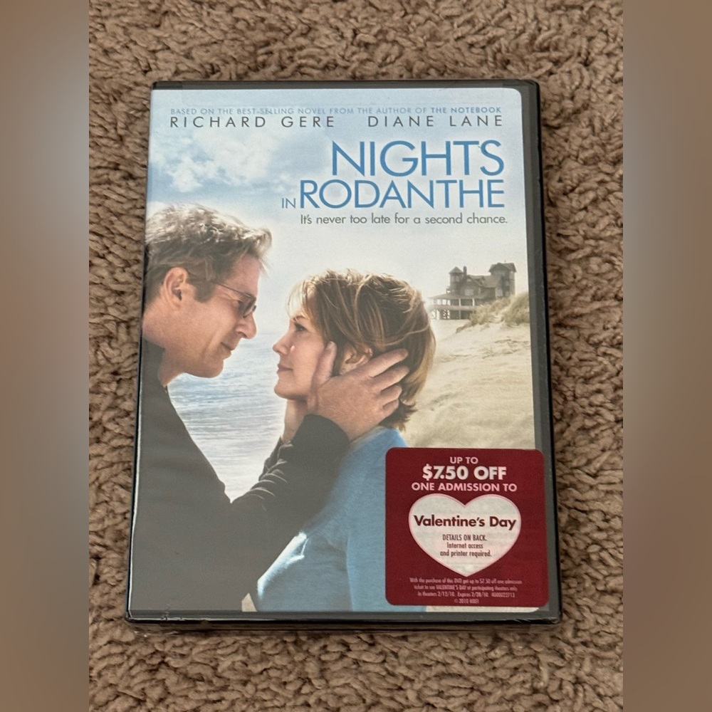 Nights in Rodanthe DVD sealed new Richard Gere Diane Lane